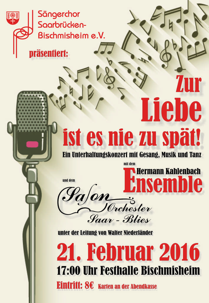 Konzert am 21. Februar 16